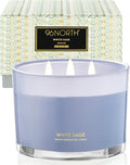 Luxury White Sage Candle | Large 3 Wick Jar Candle | Up to 50 Hours Burning by 96NORTH%C2%AE