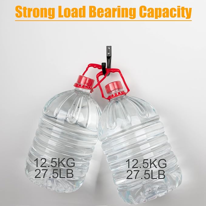 Metal Wall Hooks for Hanging Heavy Duty, Large Utility J Hooks - Image 3