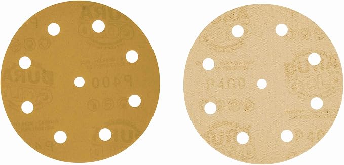 Dura-Gold Premium 5" Gold Sanding Discs - Image 2