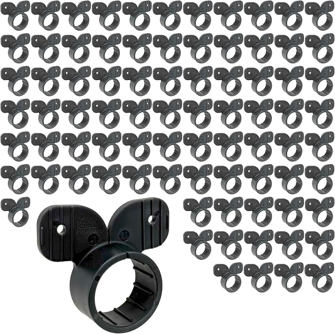 PROCURU 3/4-Inch Plastic Suspension Hy-Ear Pipe Clamp, Mickey Mouse Style Strap by PROCURU