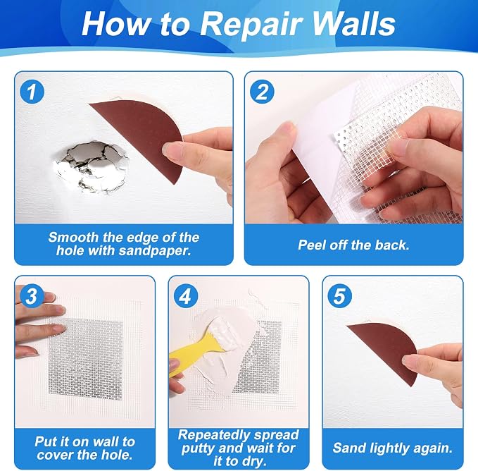 Drywall Repair Kit, Drywall Patch Repair Kit - Image 6