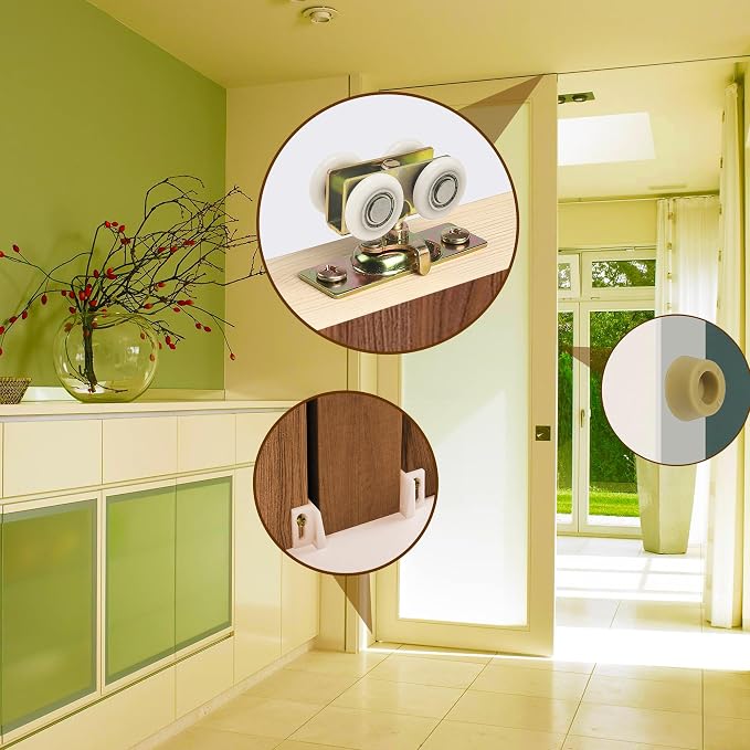 13/16" Pocket Door Ball Bearing Hangers Fit Kenna-Frame, Crawford & Press-Rite - Image 7