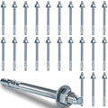 3/8 x 5 inch Wedge Anchors, Galvanized Concrete Anchors, Concrete Wall Anchors by Unknown