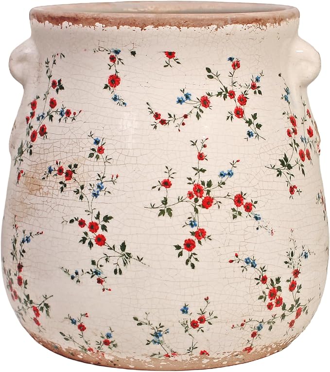 Shabby Chic Vase & Flower Pot by XiaanJiaju