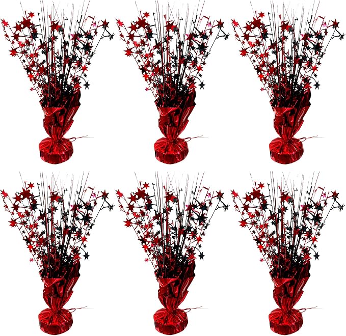 FUBININA Graduation Table Centerpiece Party Decoration Foil Spray Tabletop | 6 by FUBININA