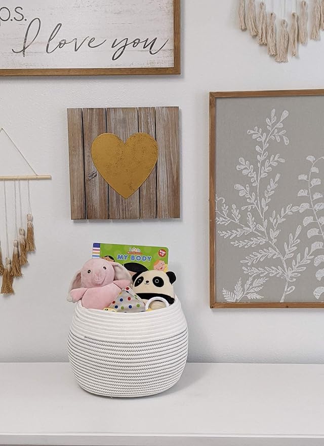Goodpick Round Woven Rope Storage Basket - Image 5
