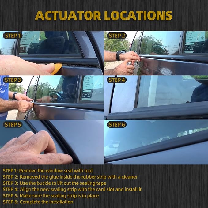 Dasbecan Window Weatherstrip Seal Compatible - Image 6
