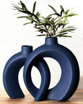 Blue Vase Set of 2 by Jonronboci