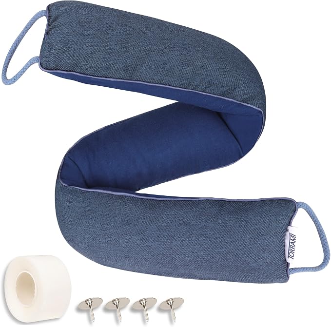 TORRAMI 36" Door Draft Stopper Under Bottom Insulation Noise Air Stopper 2.1LB by TORRAMI