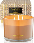 Luxury Coffee Soy Candle | Large 3 Wick Jar Candle | Up to 40 Hours Burning by 96NORTH%C2%AE