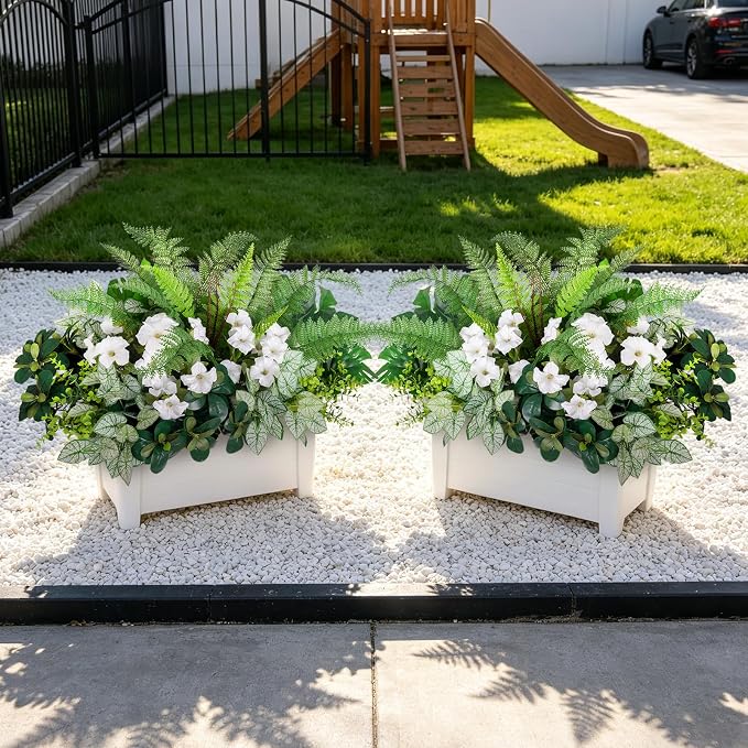 Hrobek Outdoor Faux Plants UV Resistant Fake Greenery - Image 8