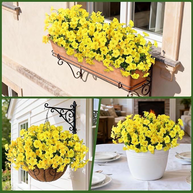 INQCMY Artificial Fake Petunias Flowers - Image 7