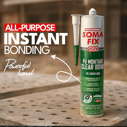Liquid Nail - Weatherproof Mounting & Construction Adhesive | Bonds Brick - Image 3