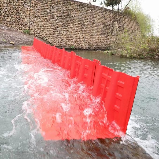 Garage Flood Barrier, Dam Sealer ABS Heavy Duty Damit Water Curb Decreases - Image 3