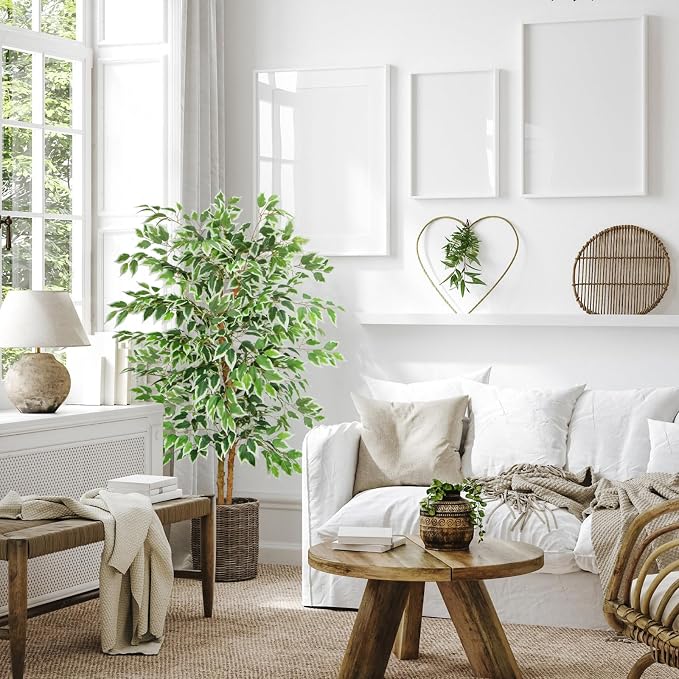 GTIDEA 5ft Ficus Tree Artificial, Tall Fake Tree - Image 8