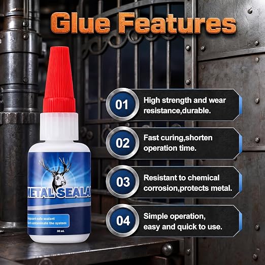 4 Pcs 30ml Pipe Thread Sealant Anaerobic Gasket Glue - Image 2