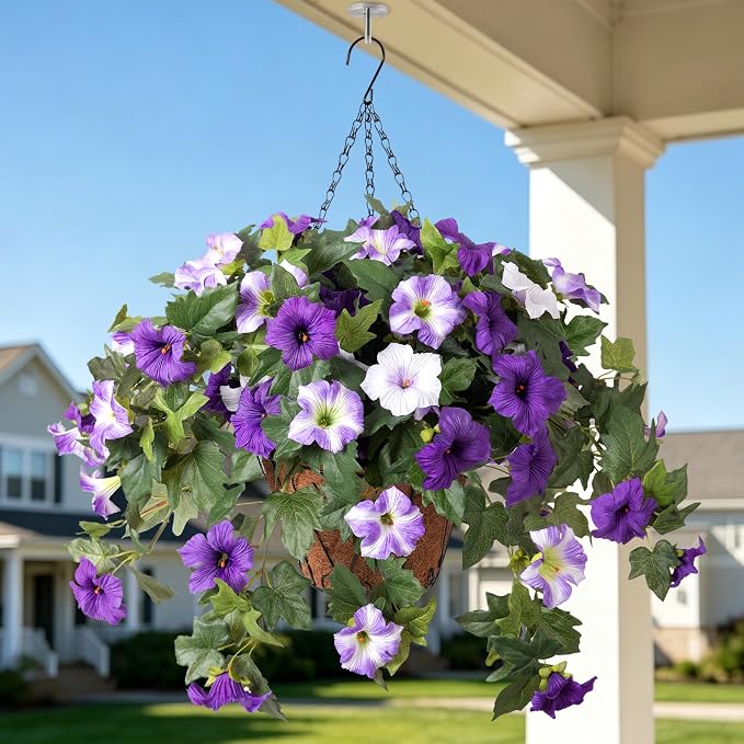 Ammyoo Artificial Hanging Fake Flowers by Ammyoo