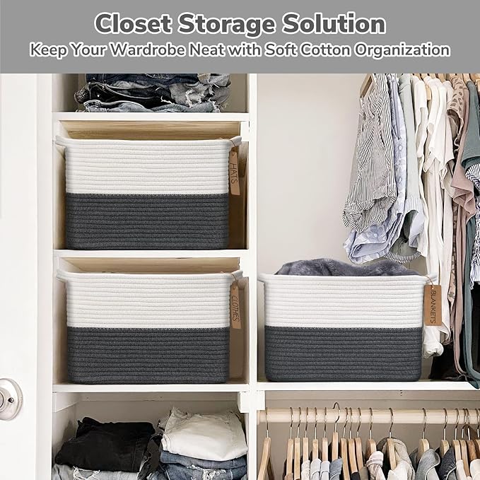 Goodpick Woven Rope Storage Basket - Image 6