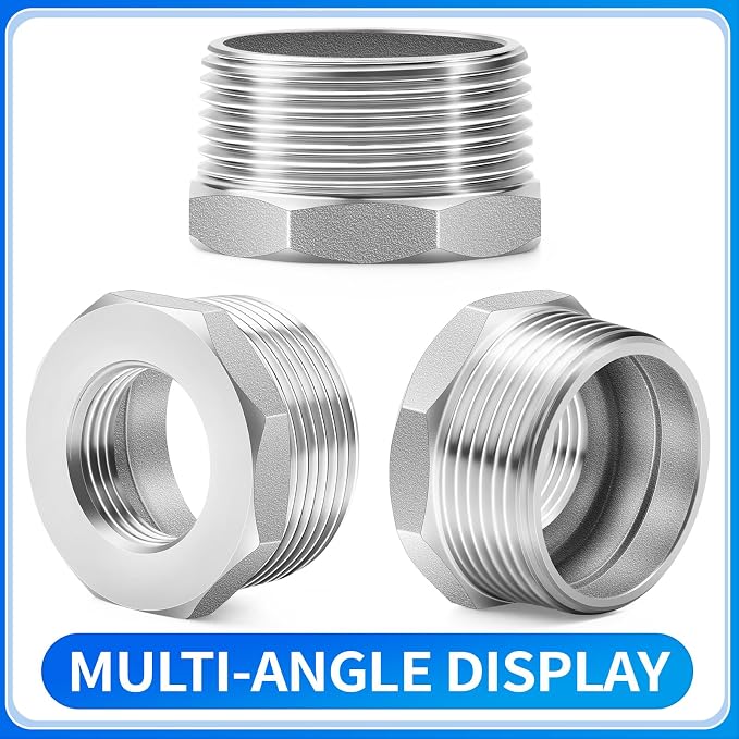 ChillWaves 304 Stainless Steel Pipe Fitting - Image 3