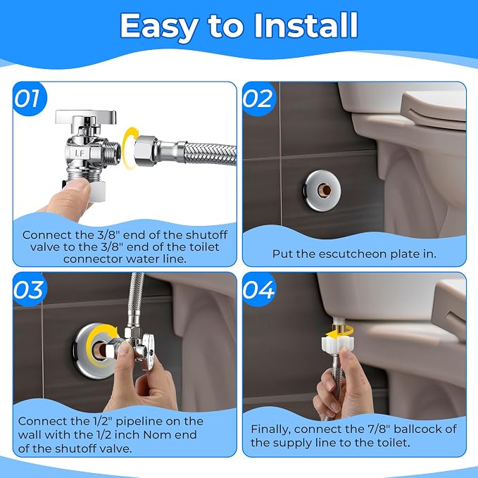 Toilet Valve Replacement Kit - Image 5