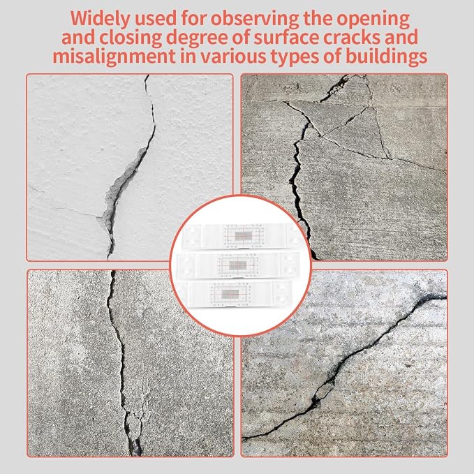 Standard Tell-Tale Crack Monitor Precision Crack Monitoring Gauge | structural - Image 7