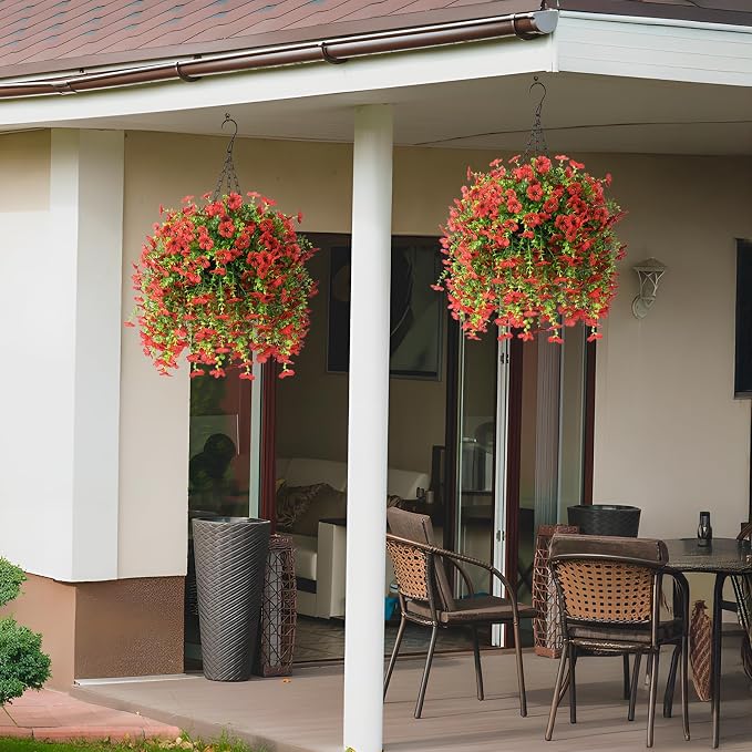 ZFProcess Artificial Hanging Flowers - Image 6