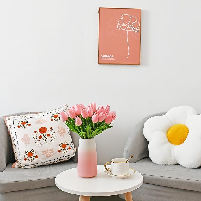 Mandy's 28pcs Artificial Pink Tulips - Image 6