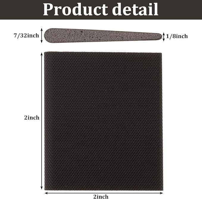 Jetec 14 Pcs Door Corner Seals Self Adhesive Exterior Foam - Image 2