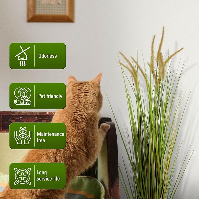 KOL 4ft Artificial Horsetail Grasses - Image 4