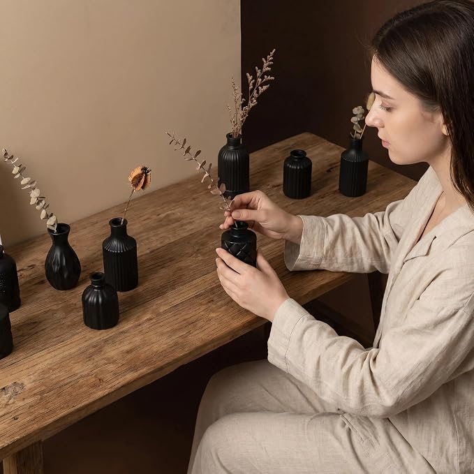 Mini Bud Vases Centerpieces for Tables, Small Flower Vases Suitable for - Image 4