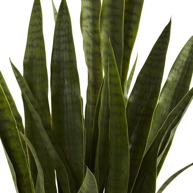 Nearly Natural 35 in Artificial Sansevieria Plant - Image 8