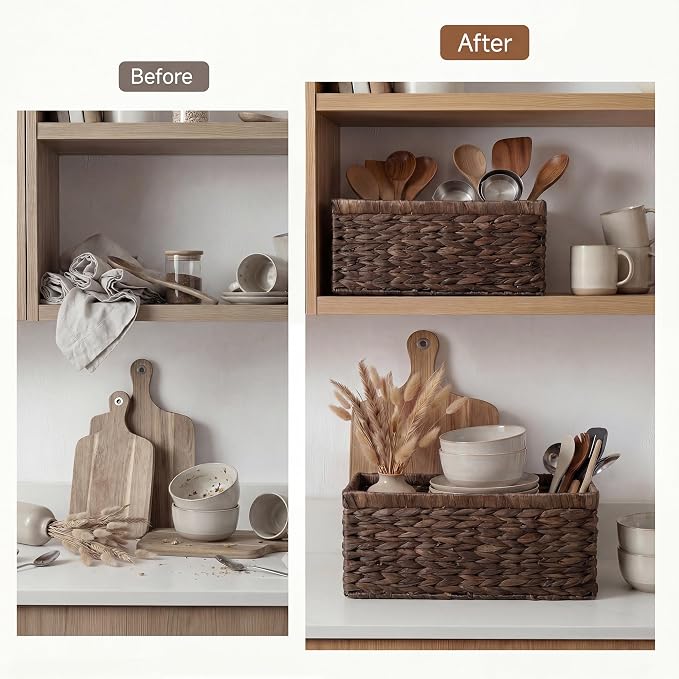 StorageWorks Large Wicker Baskets - Image 6