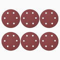 HARFINGTON 15 Pcs 9 Inch Sanding Discs 40 Grit Red Aluminum Oxide 6 Hole | Hook by HARFINGTON