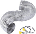 Heavy Duty 4"Flexible Dryer Vent Exhaust Duct Hose 6 Feet by Steelsoft
