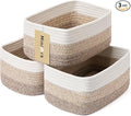 MiniArk Small Storage Baskets for Organizing | Closet Organizer Bins | Shelf by MiniArkStorageBasketsHome