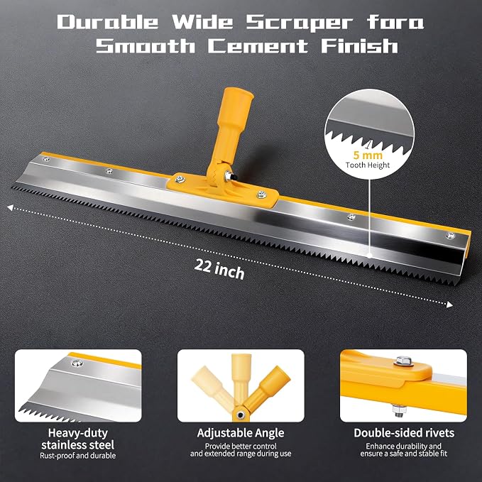 Self Leveling Tool Kit, 20 Inch Spiked Roller, All-in-One Kit, Canvas Bag | - Image 3