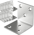 20Pcs Stainless Steel Angle Bracket 2In Heavy Duty Corner Brackets by REDOVANT