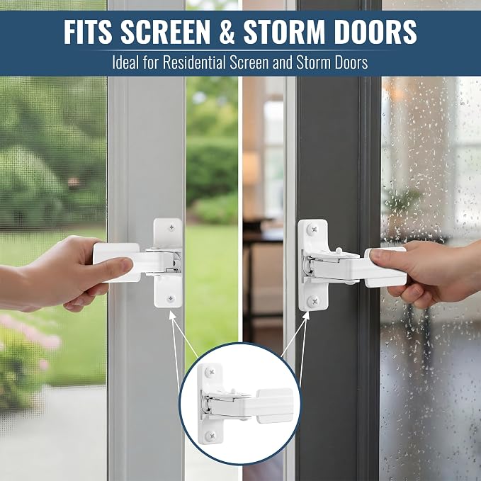 Screen Door Latch Inside Handle - Image 7
