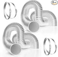VIVOSUN 4 Inch Flex Aluminum Ducting, 25 Ft Air Duct by Unknown