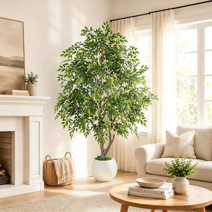GTIDEA 8ft Artificial Ficus Tree - Image 5