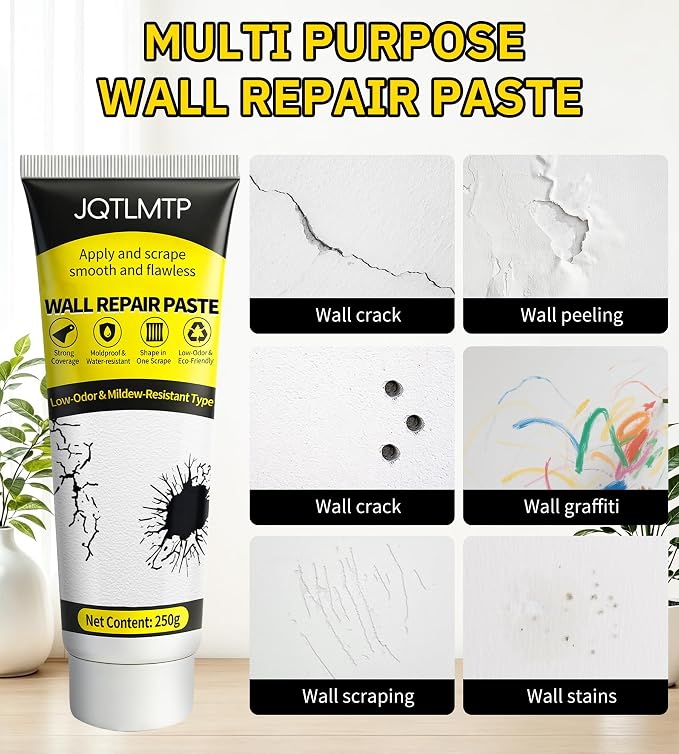 Wall Repair Paste, 8.8 OZ Drywall Spackle - Image 3