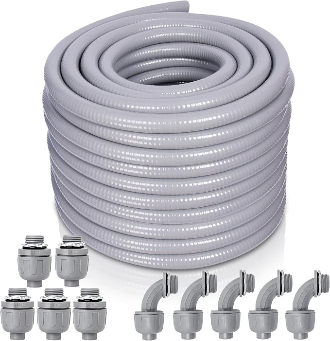 Liquid-Tight Conduit and Connector Kit by Feotech