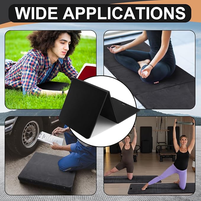 Nuanchu 6'x2' Folding Mechanic Mat, EVA Knee Protection Pad - Image 6