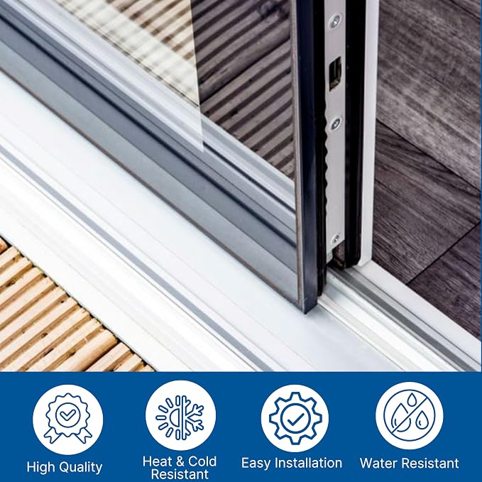KC Hardware Vinyl Sliding Door Track - Image 7
