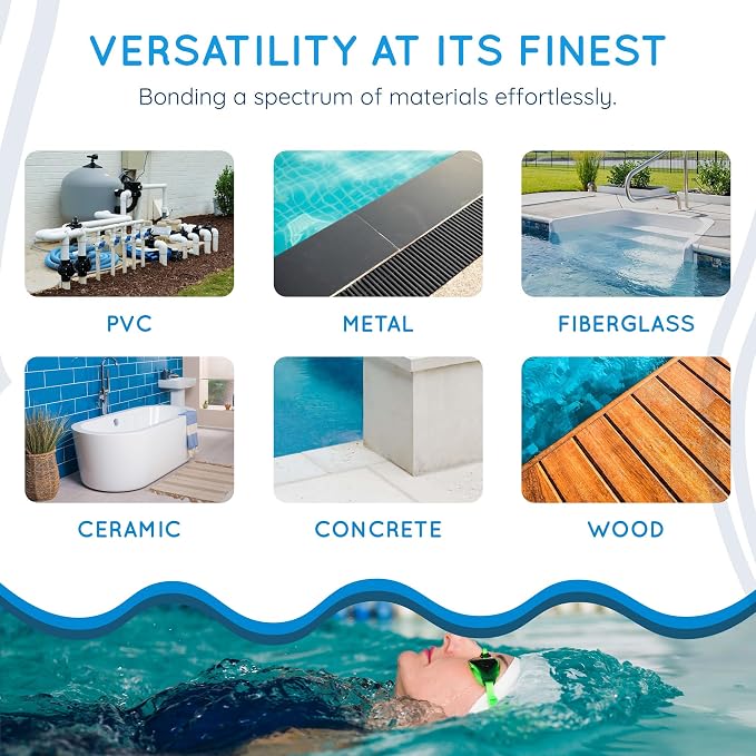 Swimming Pool Epoxy Repair Kit | Waterproof Epoxy Putty | Pool & Spa Repair | - Image 6