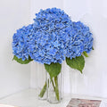3Pcs 21in Latex Real Touch Hydrangea Artificial Flowers | Lifelike Large by MARTINEMALL
