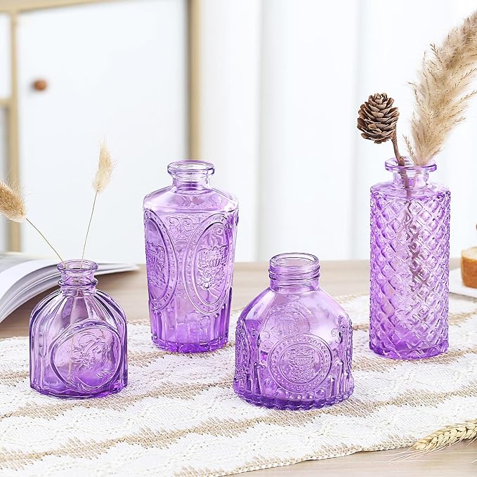 Bud Vases for Centerpieces Wedding, Flower Vases in Bulk for Rustic Home Decor - Image 6