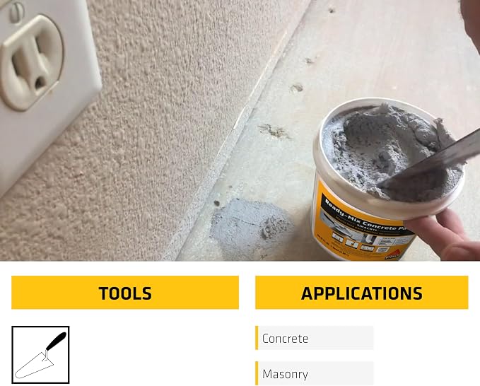 SIKA Sikacryl Ready-Mix Concrete Patch, 1 qt - Image 5