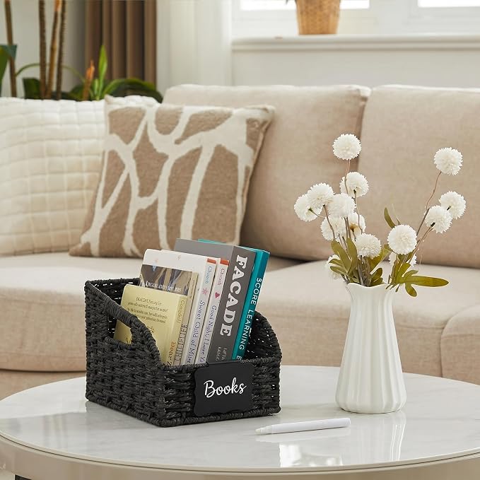 Pantry Organizers, Handwoven Large Wicker Baskets - Image 7