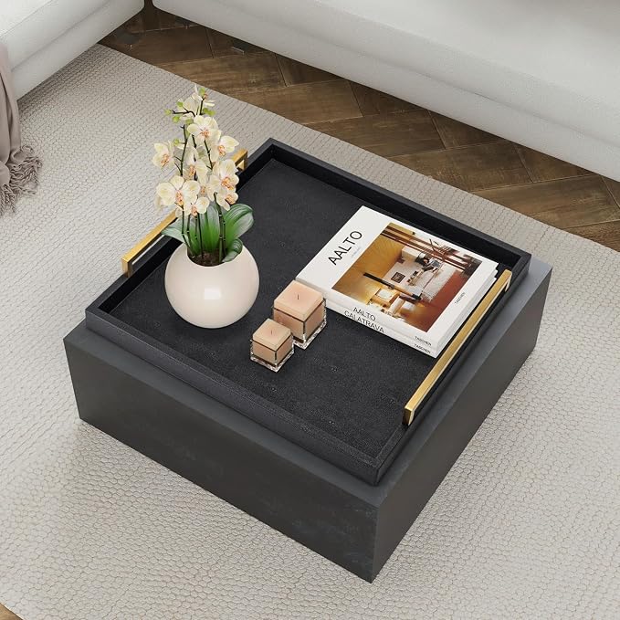 Extra Black Large Serving Tray - Image 7